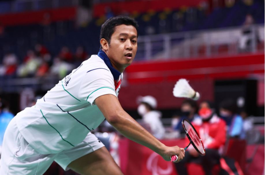 Atlet parabadminton Indonesia Fredy Setiawan
