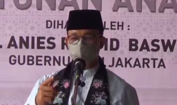 Anies: 2,5 Juta Warga DKI Belum Divaksin
