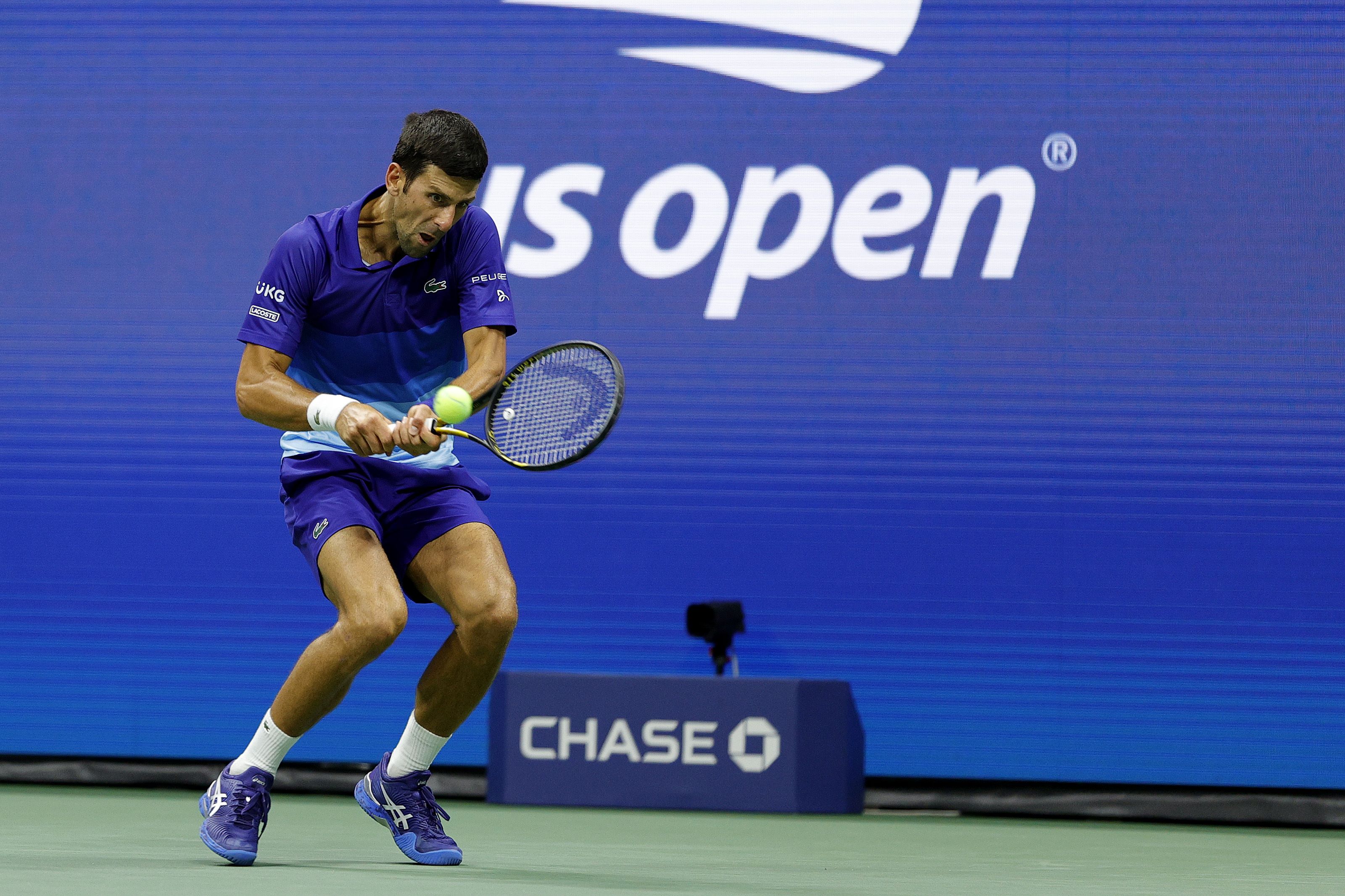 Petenis Serbia Novak Djokovic