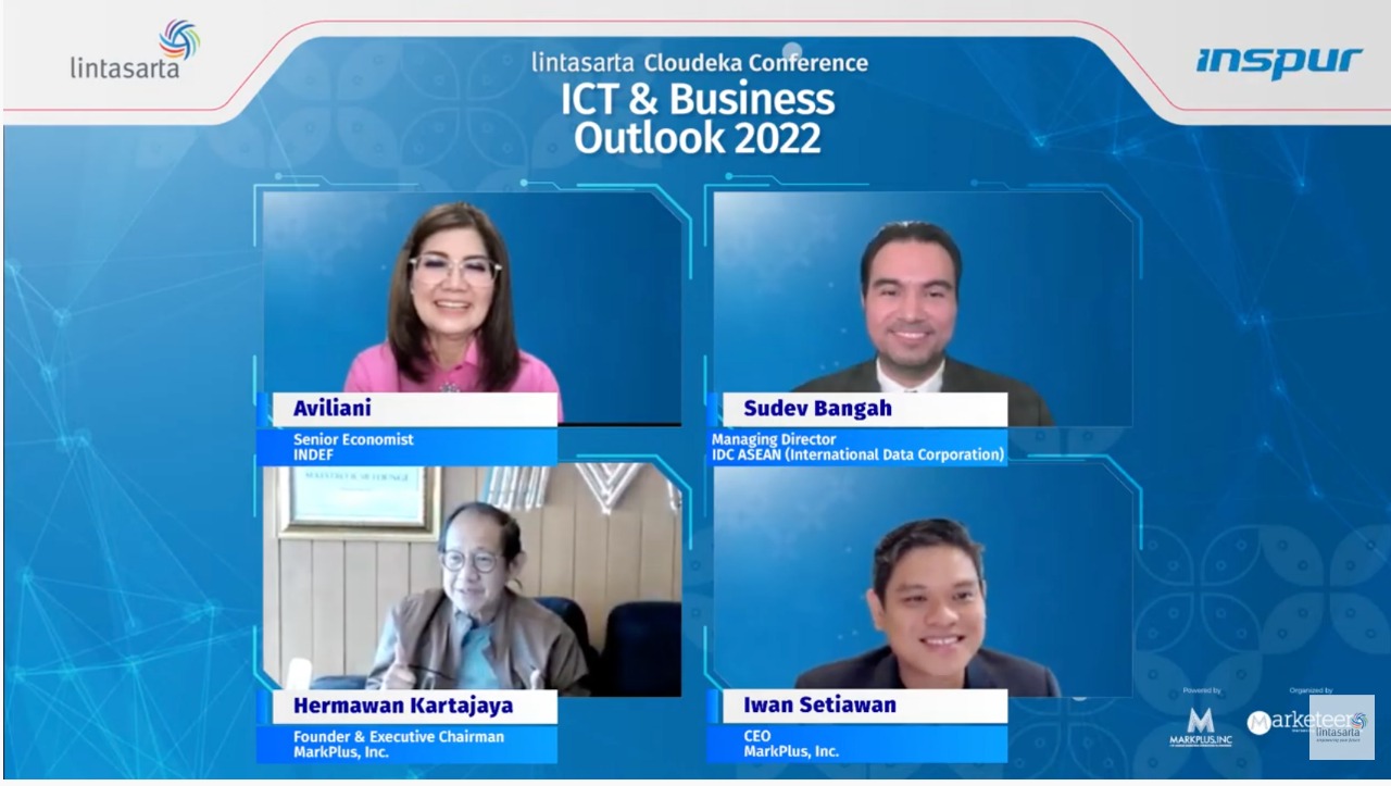  Lintasarta Cloudeka Conference: ICT & Business Outlook 2022.