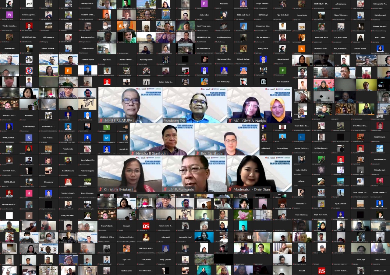 Webinar Peran Bahan Bangunan Dalam Era Arsitektur Digital 