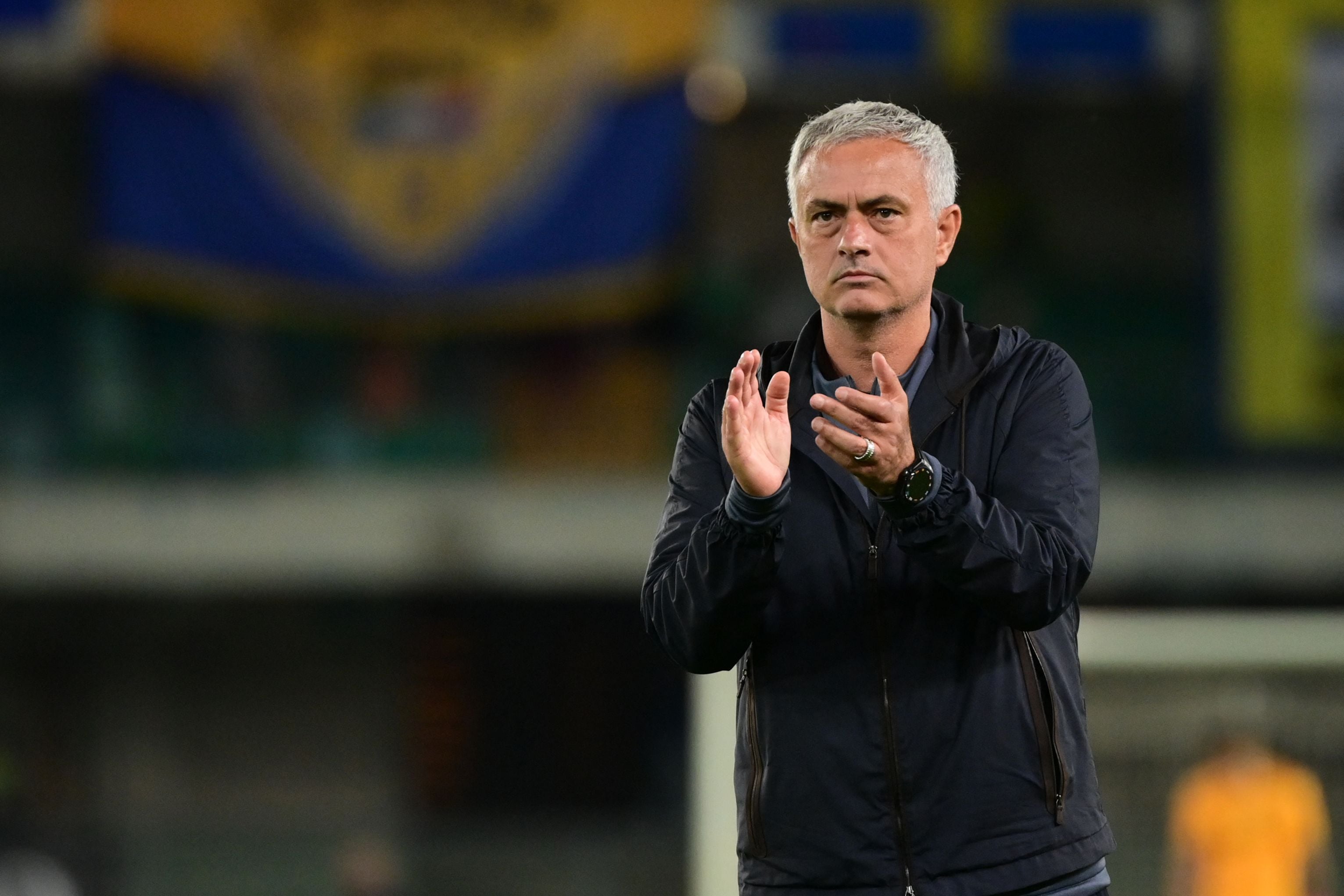 Pelatih AS Roma Jose Mourinho