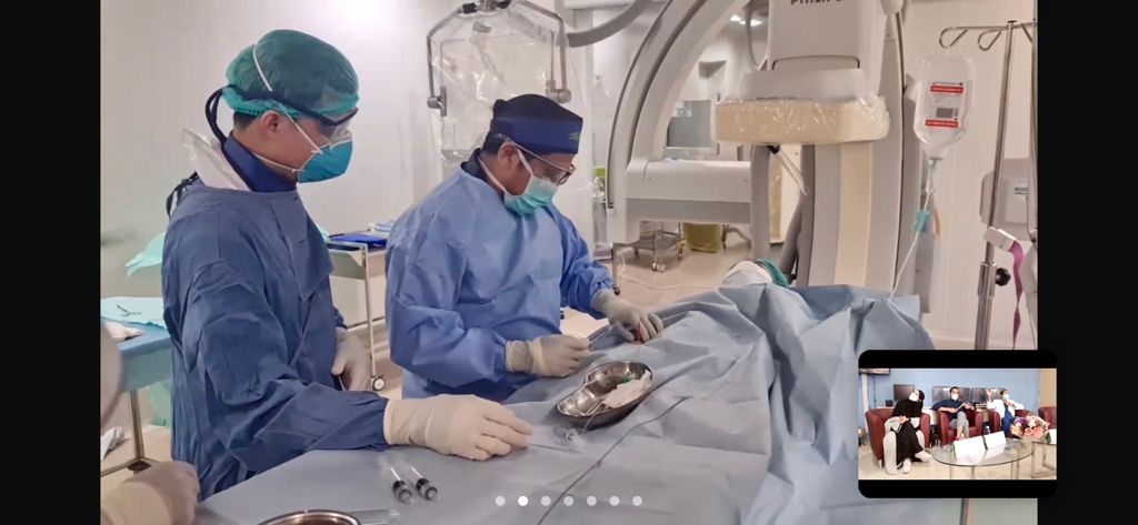 Aneurisma atau dinding pembuluh darah otak melebar dapat diatasi dengan tindakan coiling 