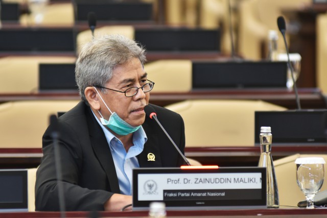 Anggota Komisi X DPR RI Zainuddin Maliki. 