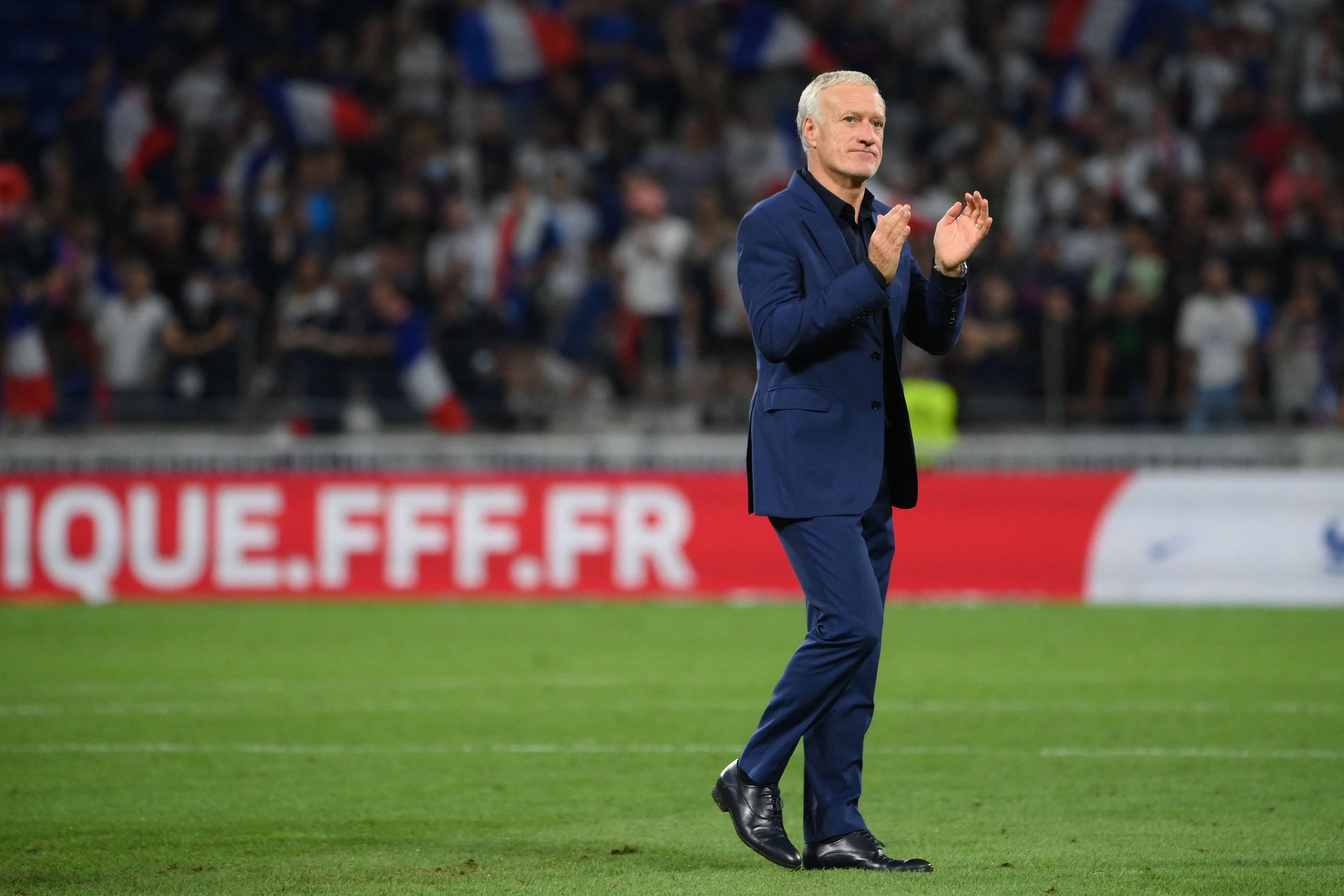 Pelatih timnas Prancis Didier Deschamps