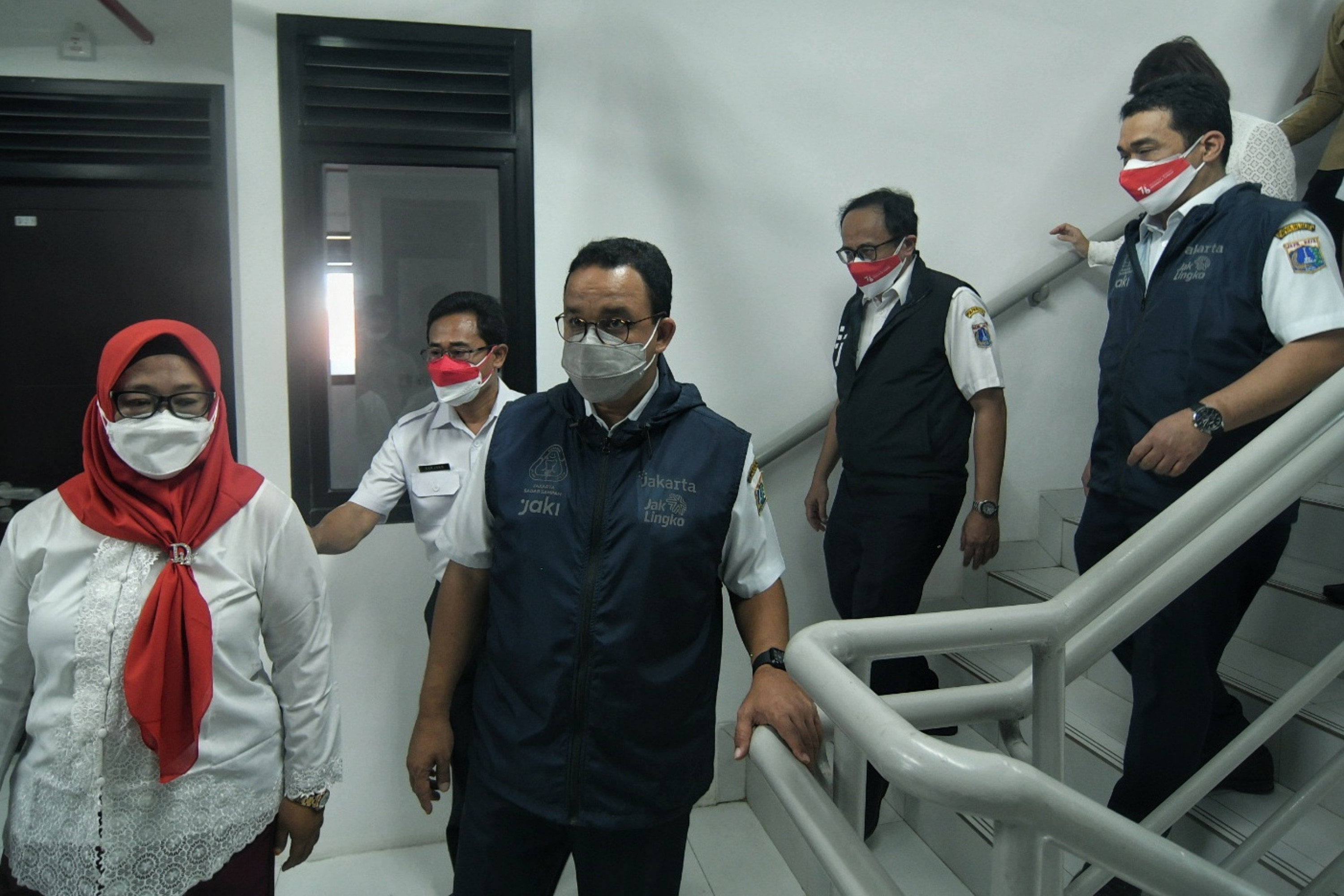 Anies BAswedan bersama Wagub Riza Ptaria
