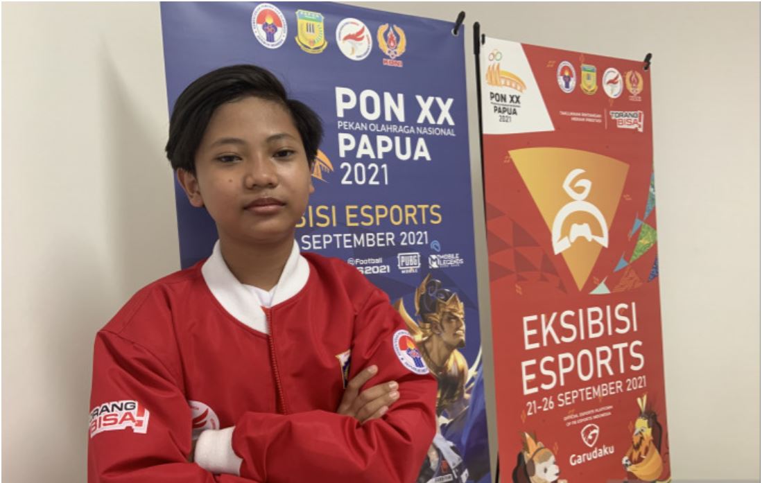Atlet esport perwakilan DKI Jakarta untuk nomor Free Fire, Muhammad Rafli Setiawan