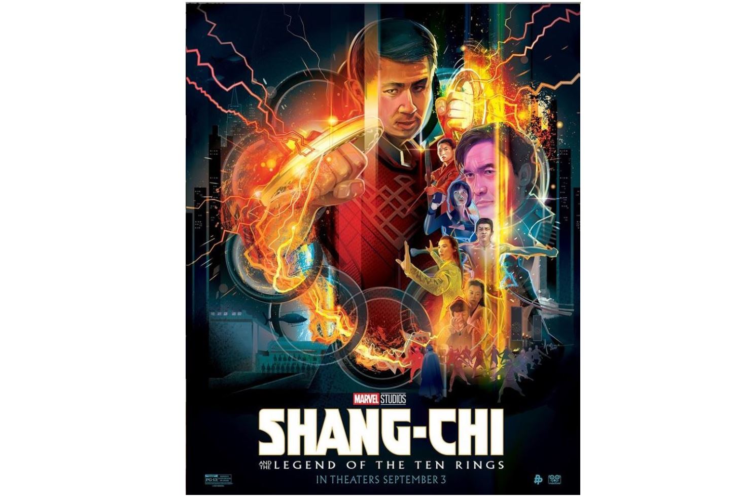Poster film Shang-Chi and the Legend of the Ten Rings