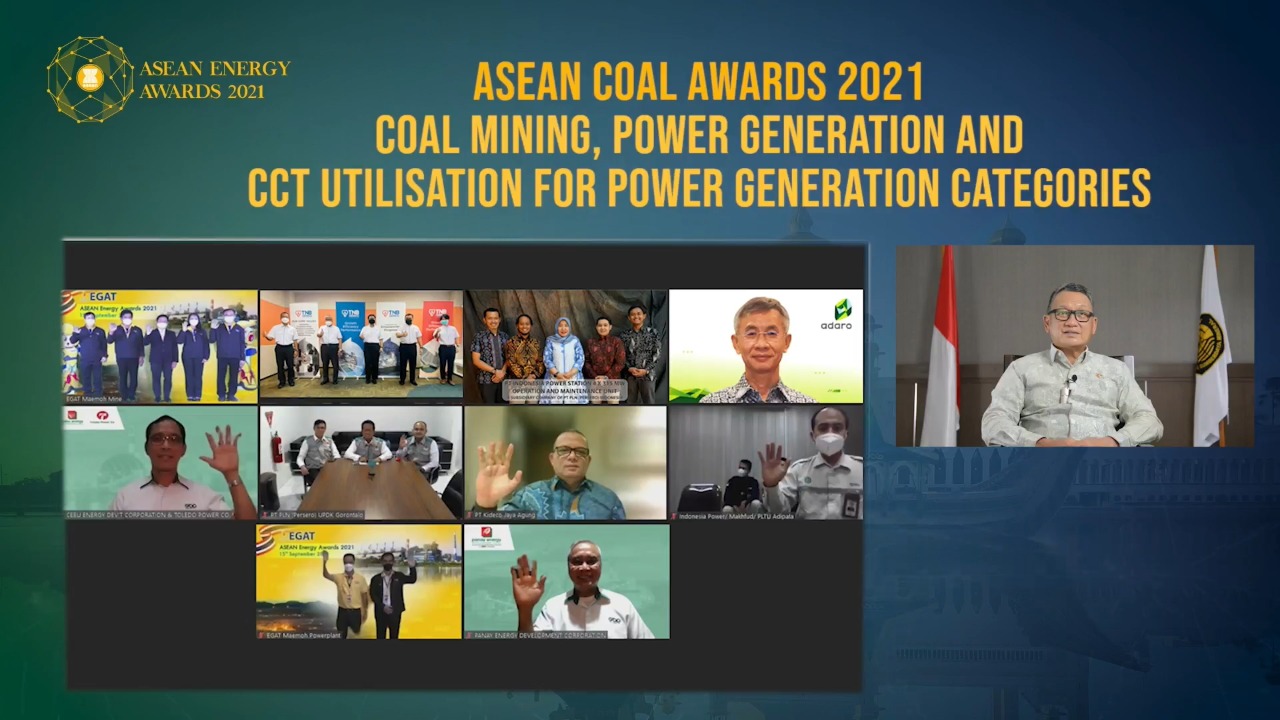 Indonesia Power Kembali Raih Penghargaan di Ajang ASEAN Coal Awards 2021  