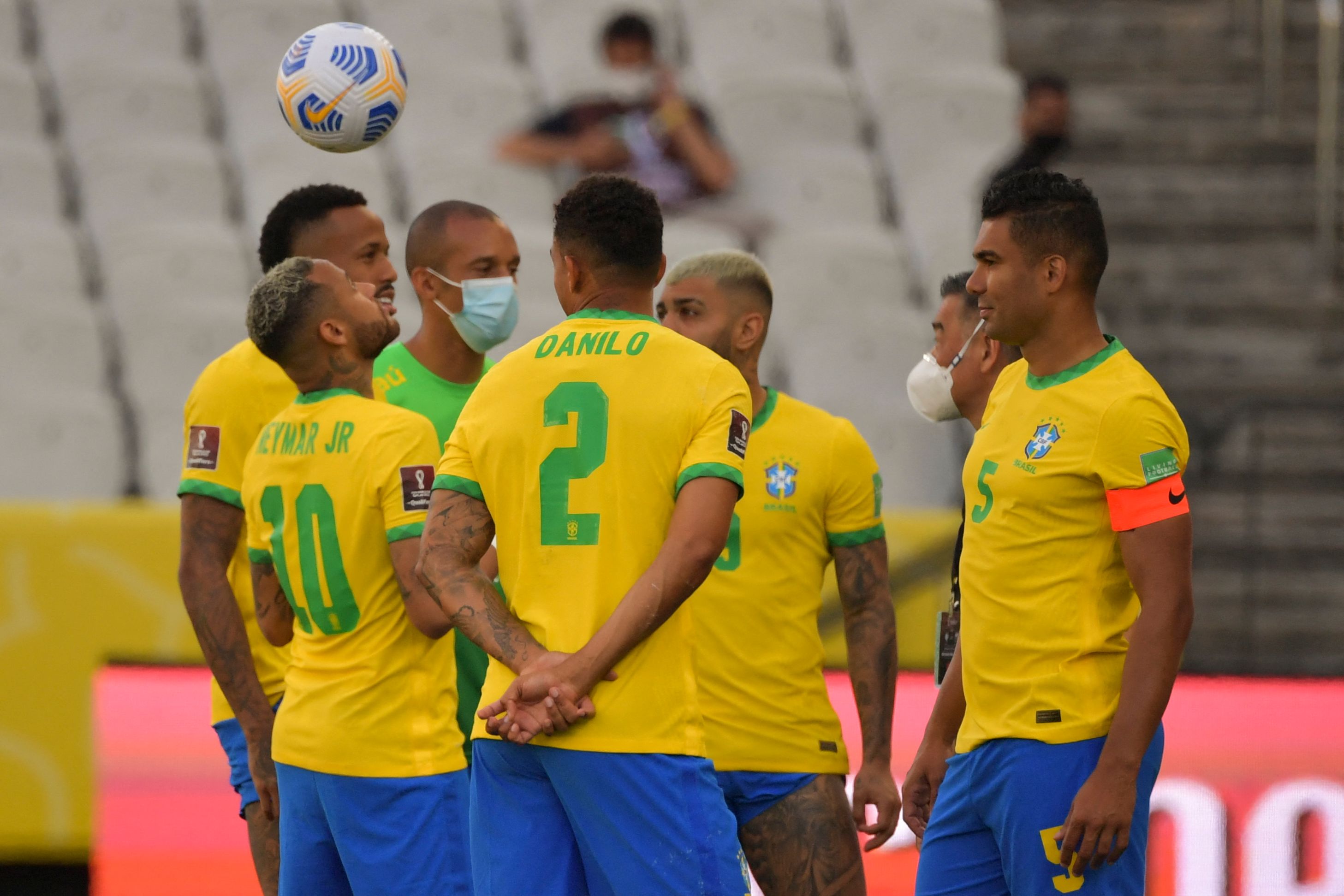 Para pemain timnas Brasil