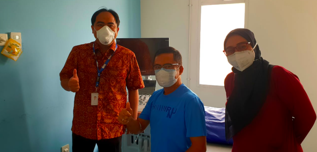 Saleh Husin Jalani MCU di RS UI