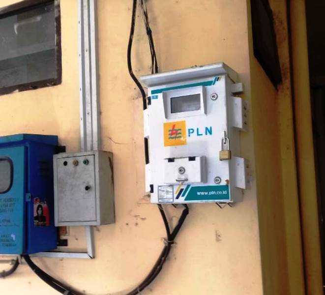 Meteran listrik milik PLN. PLN juga mencatatkan konsumsi listrik yang meningkat.