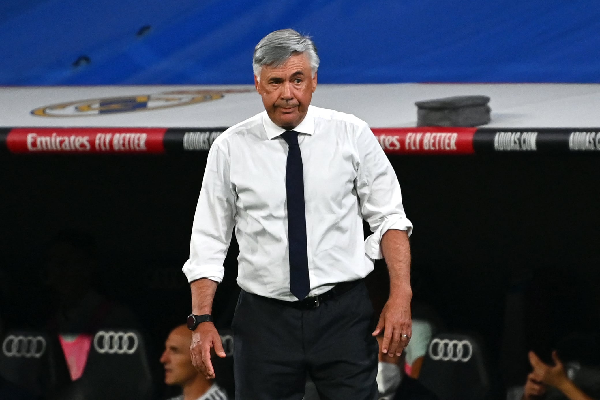 pelatih Real Madrid Carlo Ancelotti