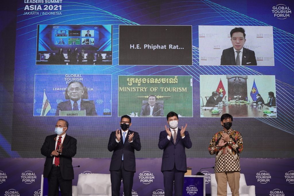 Global Tourism Forum - Leaders Summit Asia 2021, Jakarta. 