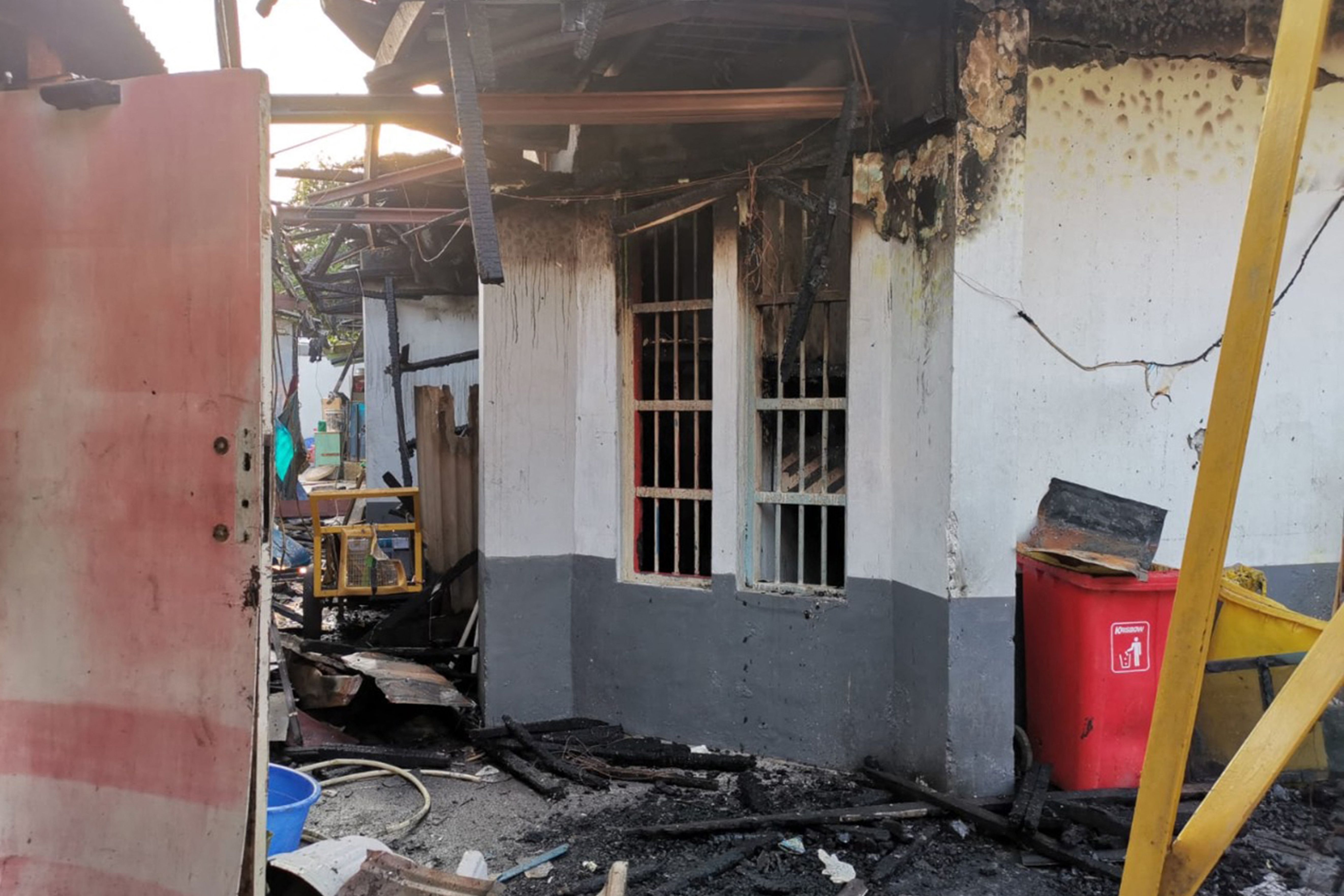 Lapas Klas 1 Tangerang usai kebakaran