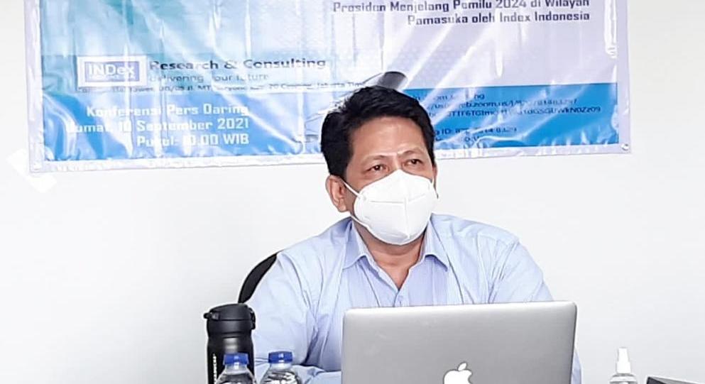Peneliti dan Direktur Eksekutif Index Indonesia, Agung Prihatna.