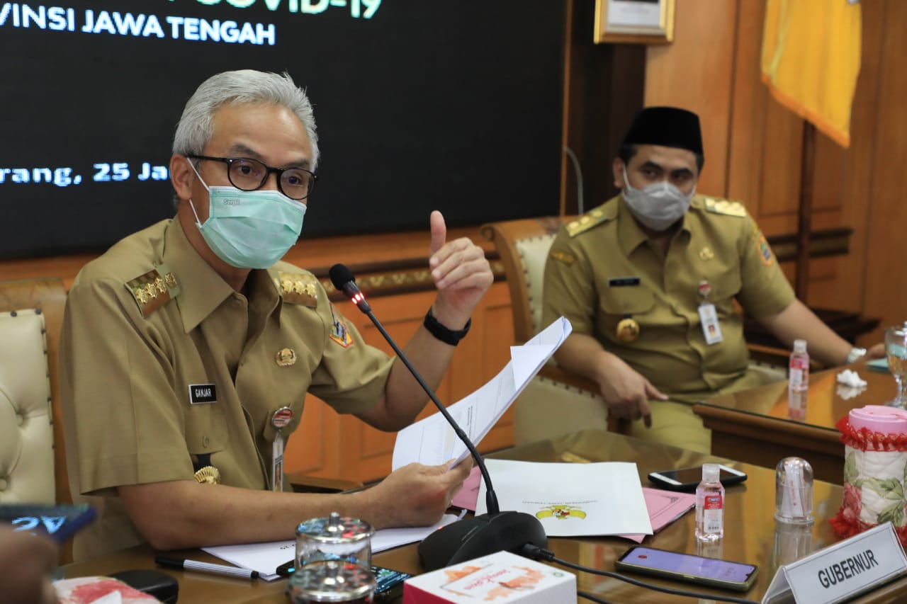 Gubernur Jawa Tengah Ganjar Pranowo