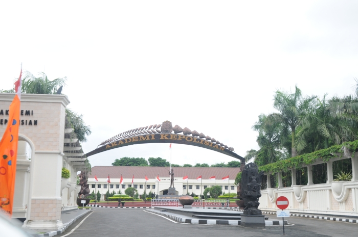 Akademi Kepolisian (Akpol) Indonesia di Semarang, Jawa Tengah.