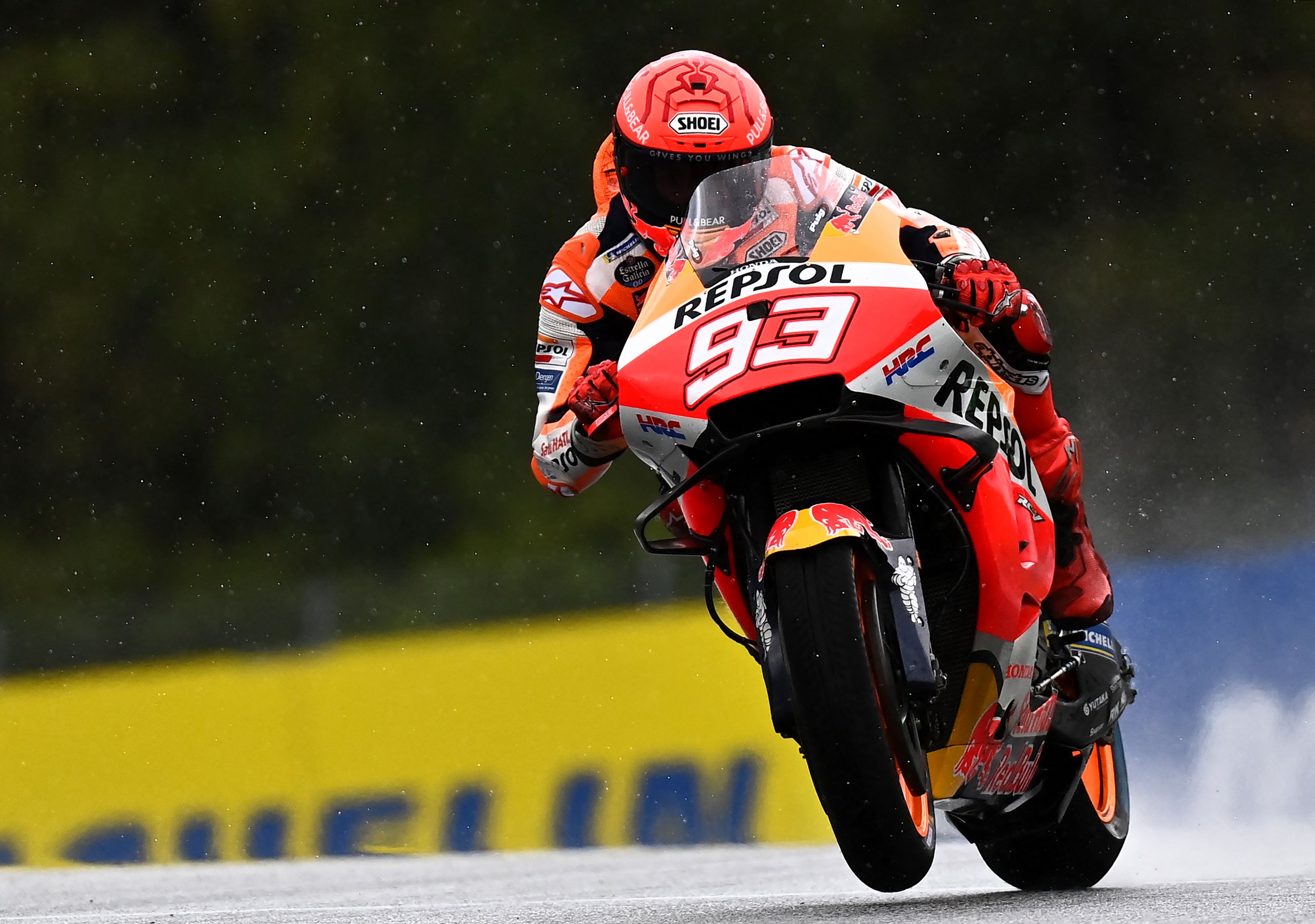 Marc Marquez Pimpin Sesi Latihan di MotoGP Aragon