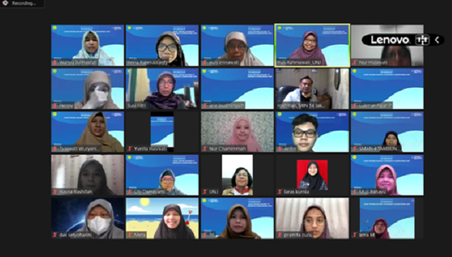 Workshop bagi guru-guru yang digelar dosen Universitas Negeria Jakarta beberapa waktu lalu. 