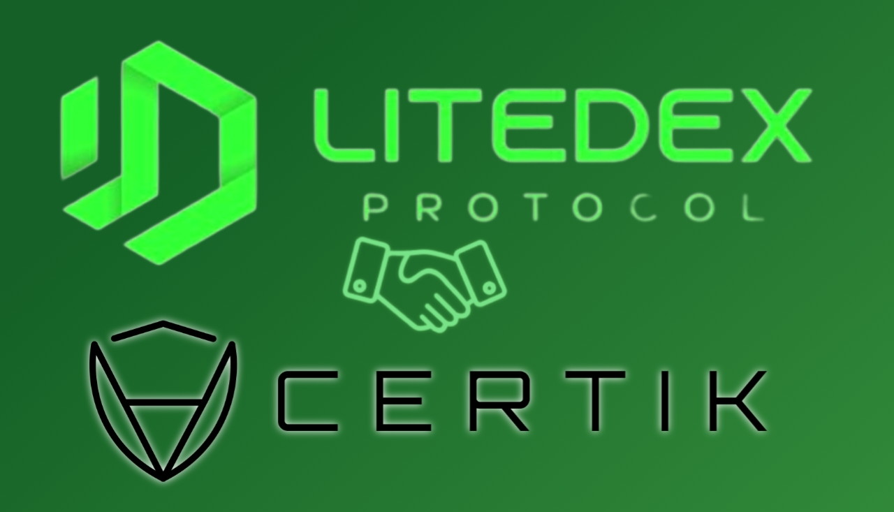 Logo kerja sama Litedex dan Certik