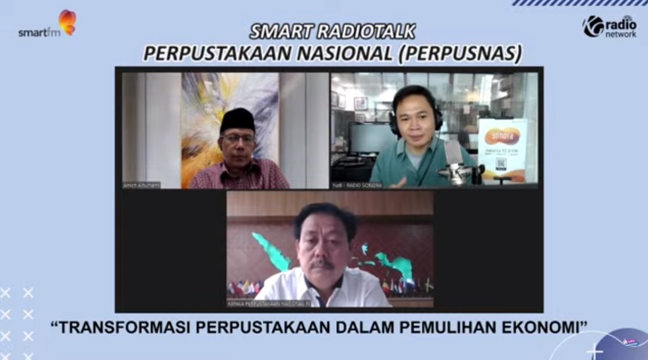 Webinar mengenai perpustakaan