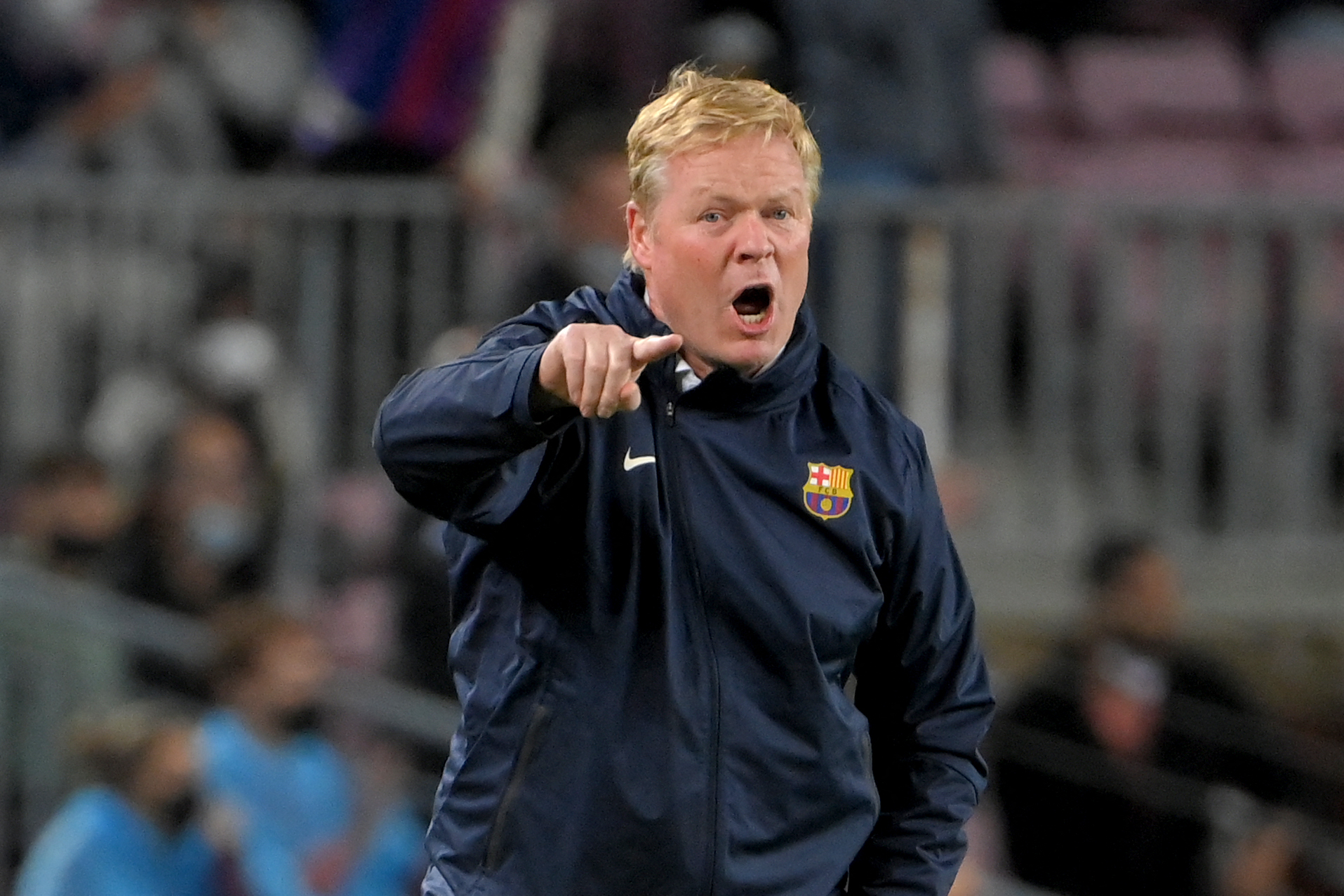 Pelatih Barcelona Ronald Koeman