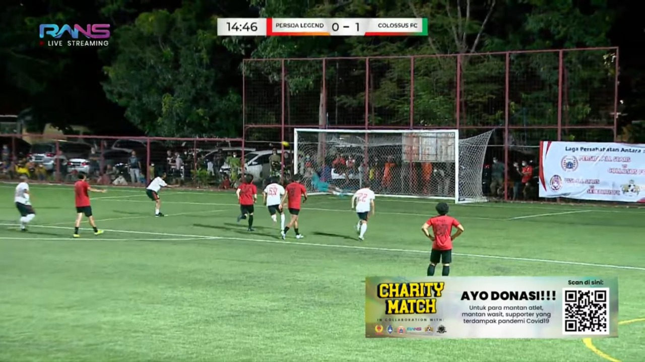 Kolaborasi PSSi dengan klub dan Koni gelar laga persahabatan, di lapangan akademi Persija, Sabtu (11/9)