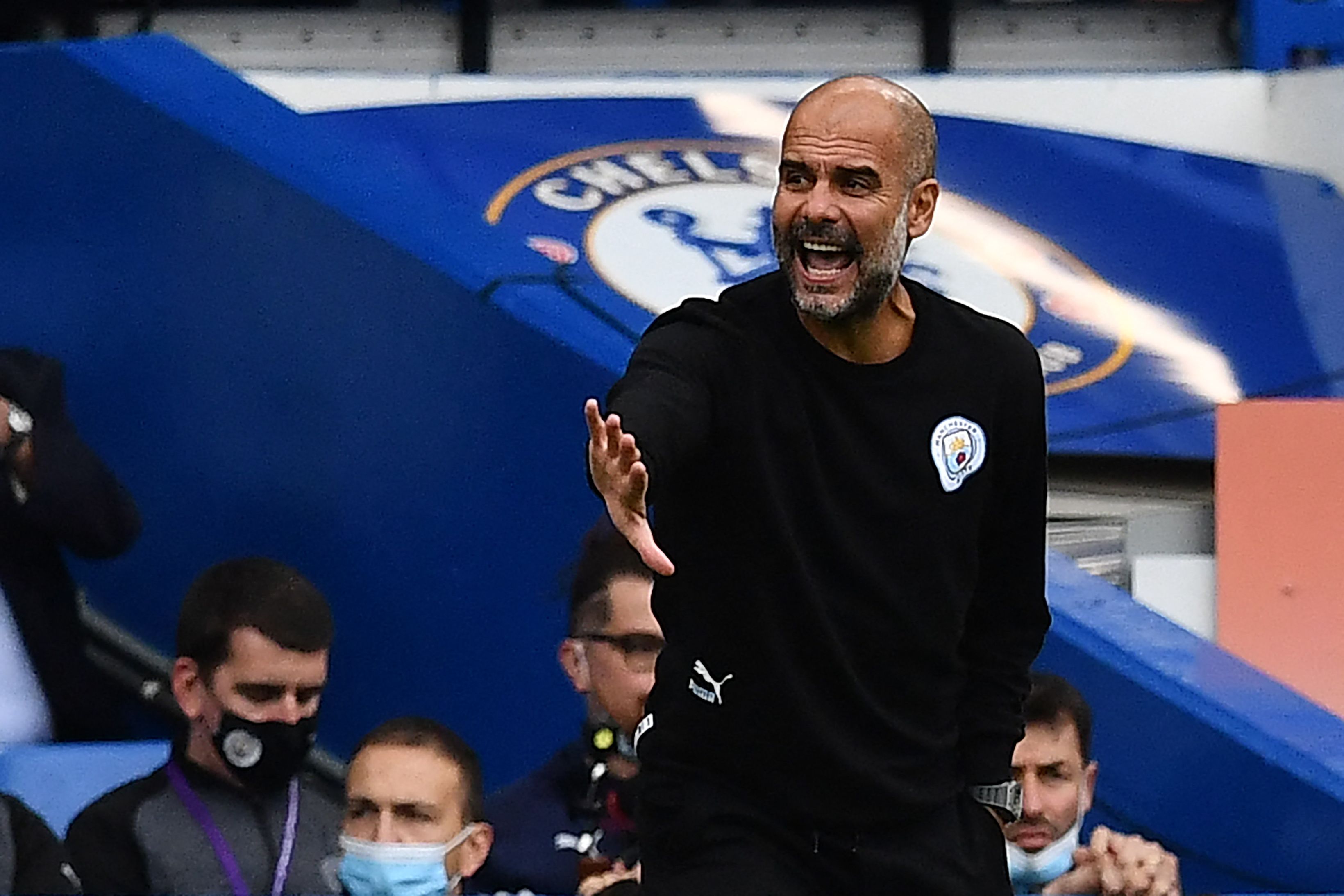 Pelatih Manchester City Pep Guardiola