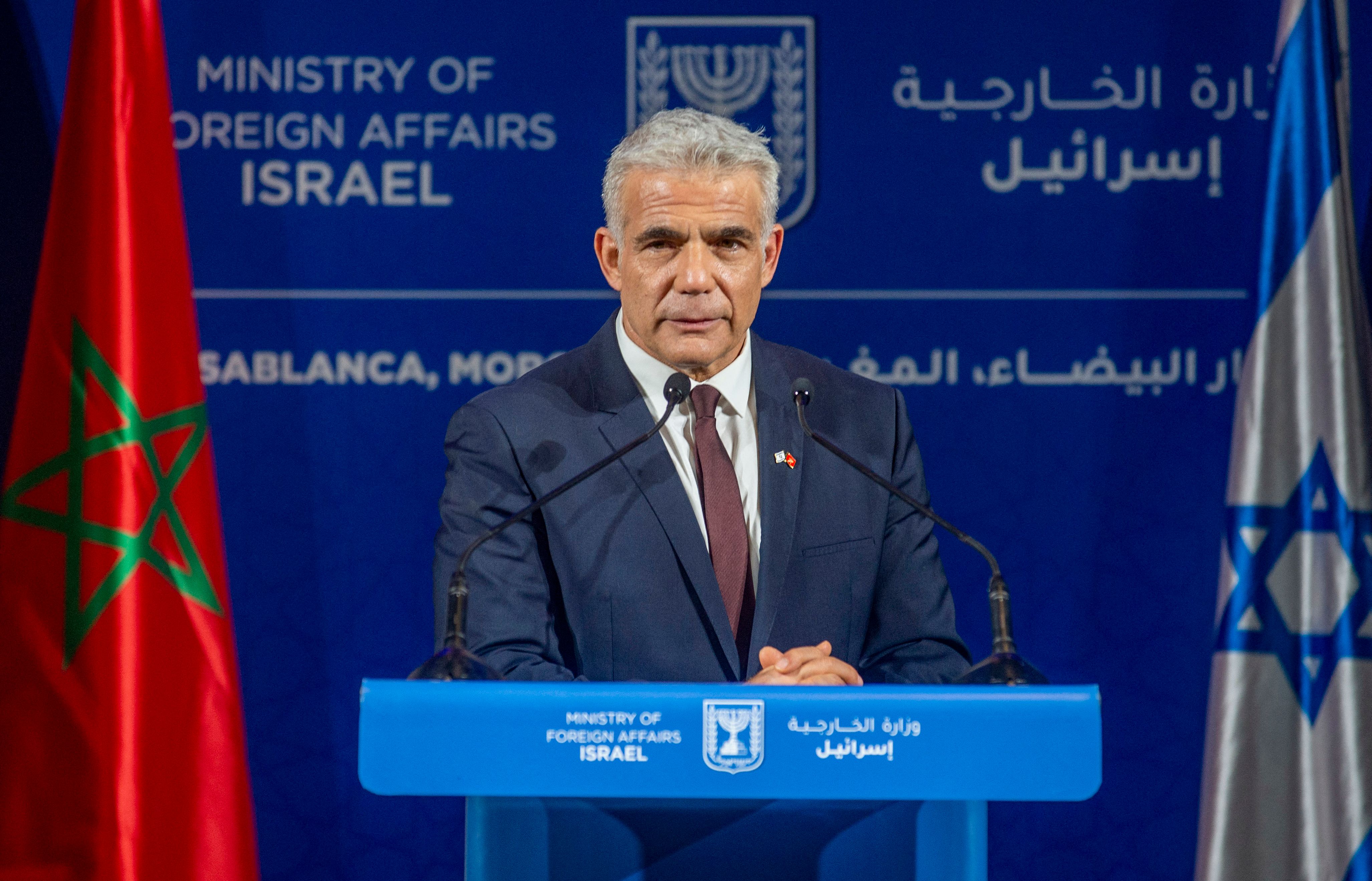 Menteri Luar Negeri Israel Yair Lapid