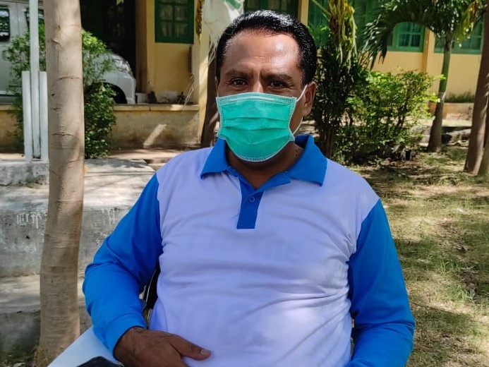 Kepala Dinas Kesehatan Kabupaten Sikka, Petrus Herlemus.