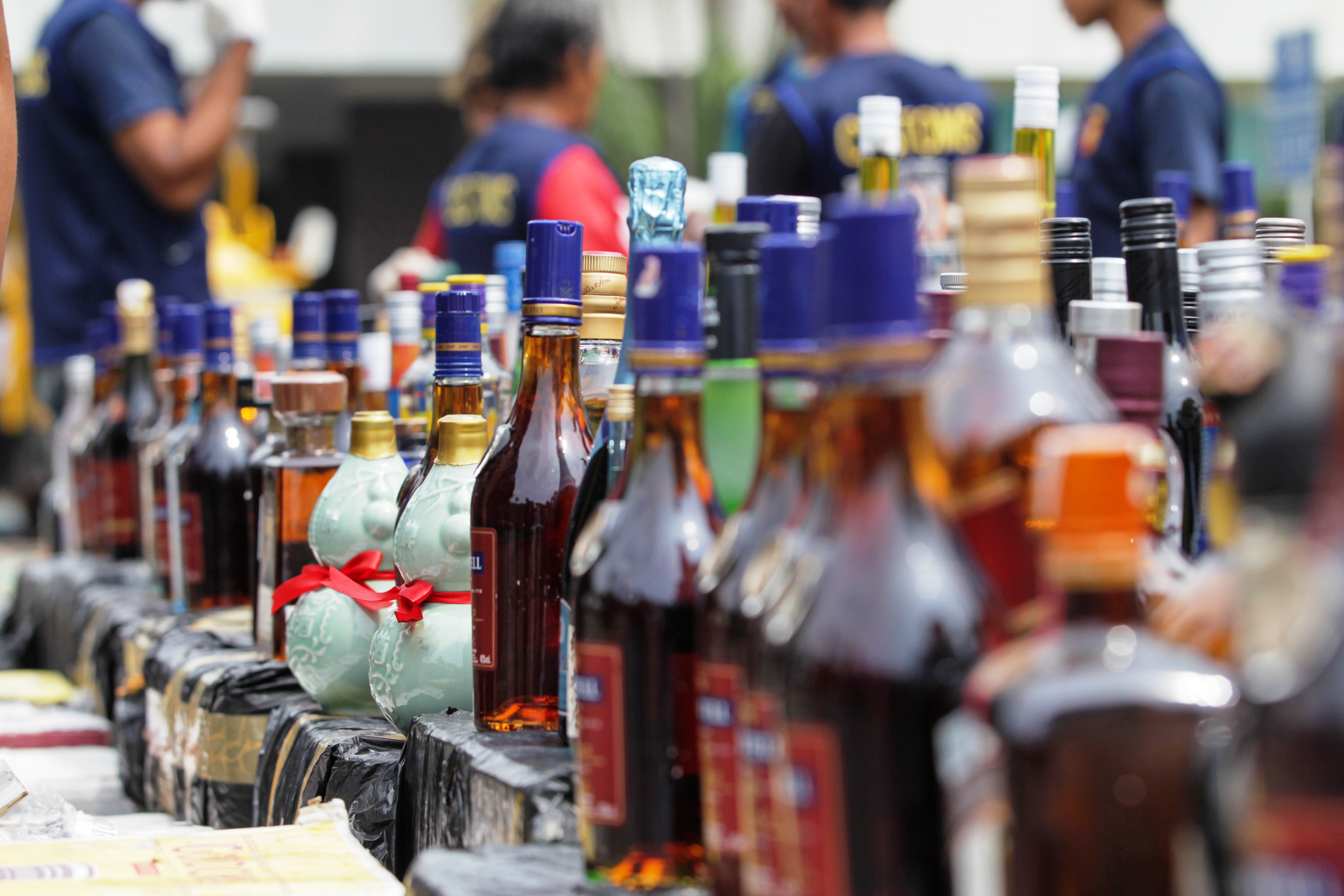 Ilustrasi minuman keras.