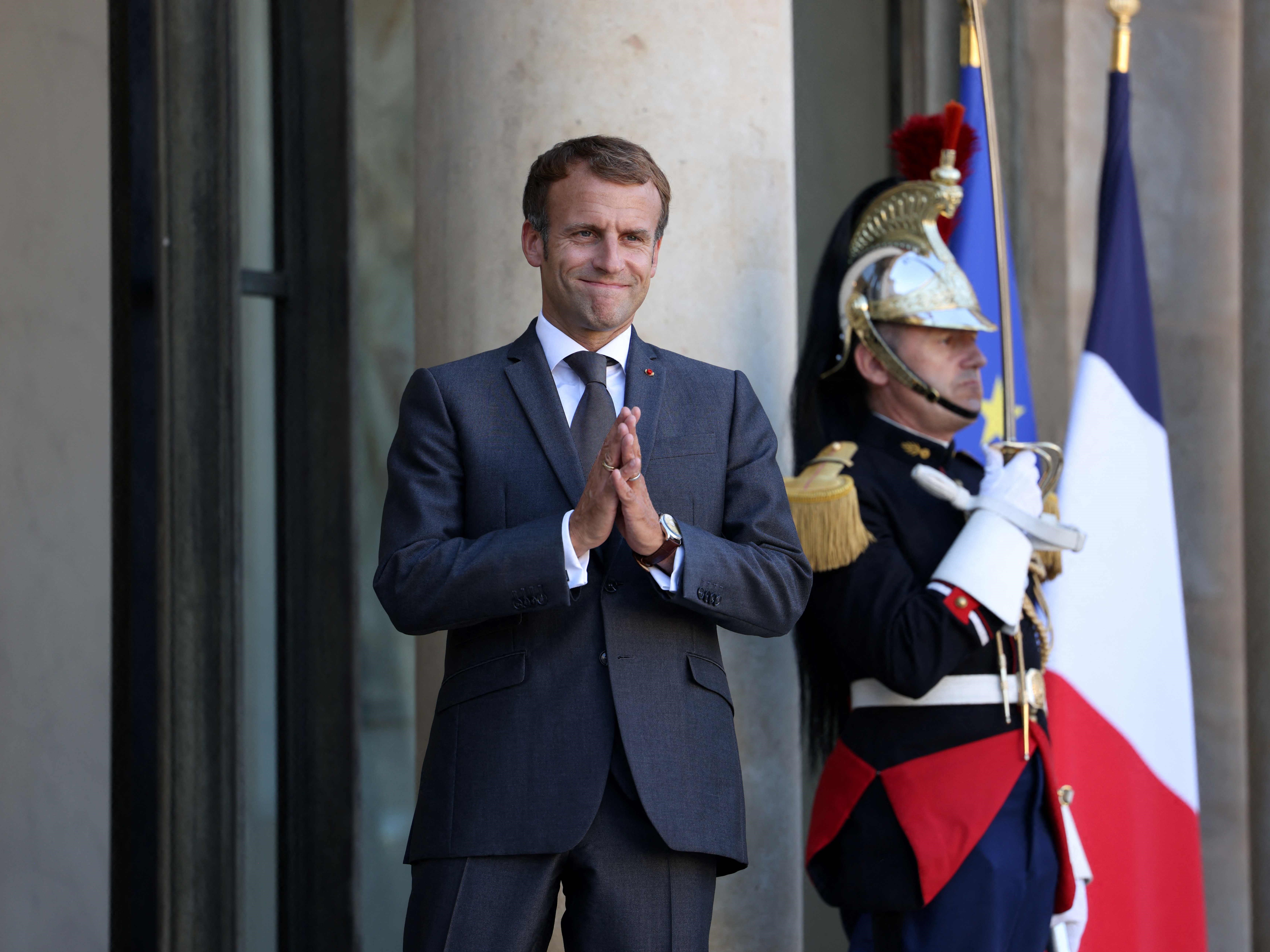 Emmanuel Macron.