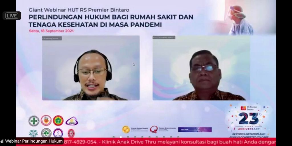 Cegah Perselisihan, RS dan Pasien Perlu Pahami Hak dan Kewajiban
