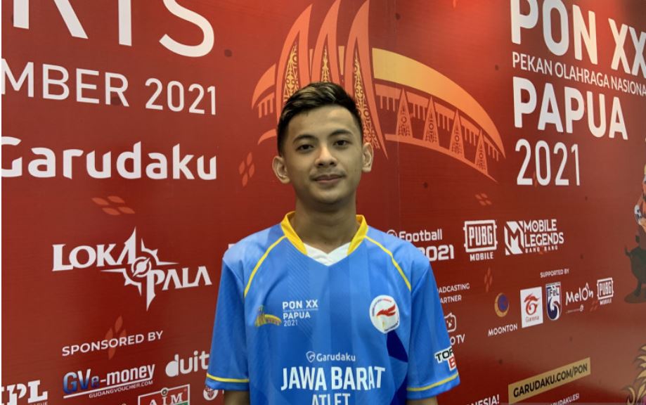 Atlet esport Jawa Barat Rizky Faidan