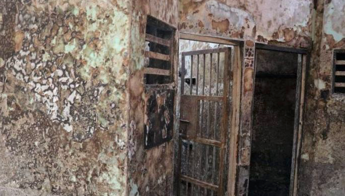 Suasana di Lapas Tangerang pascakebakaran.