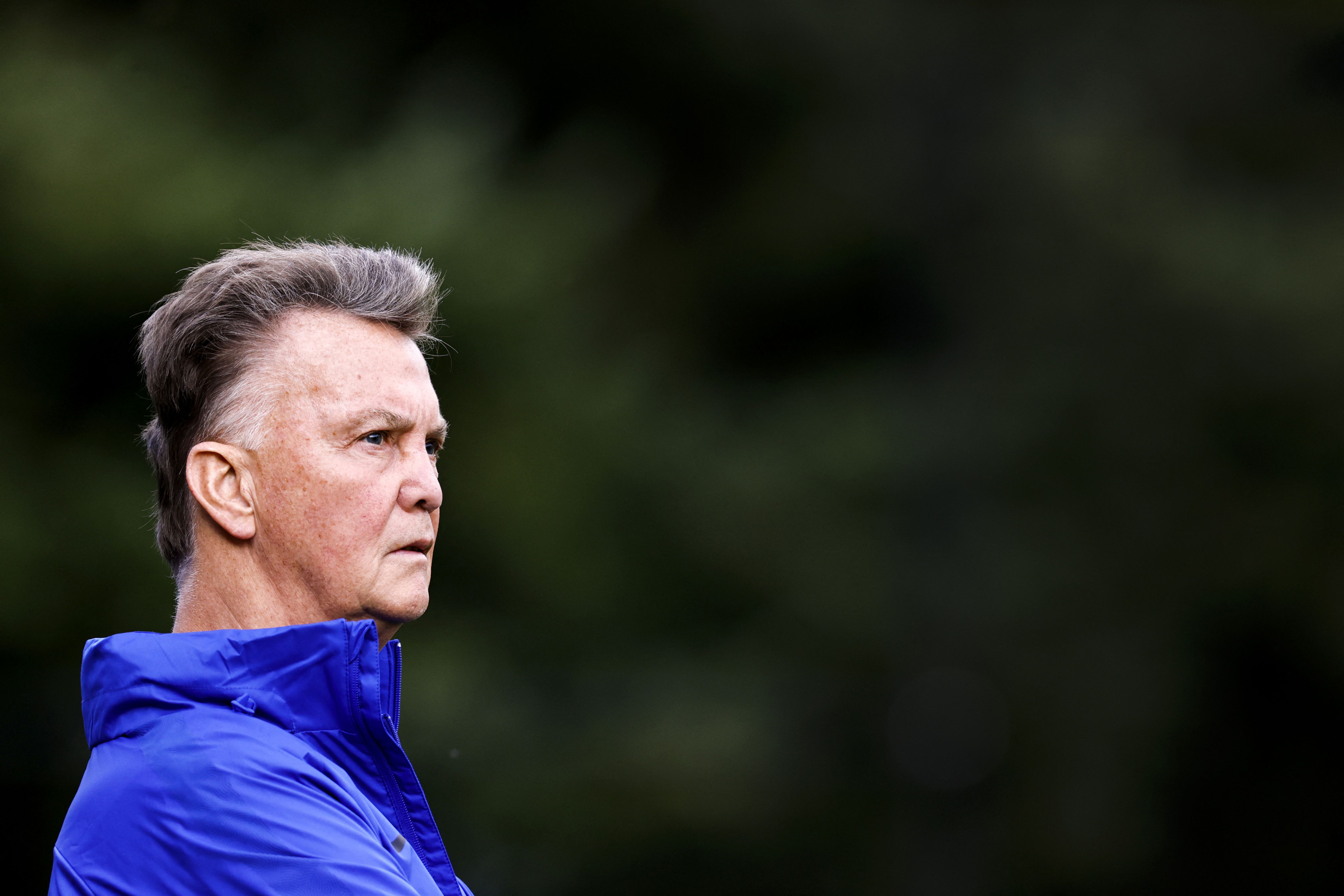 Pelatih timnas Belanda Louis Van Gaal
