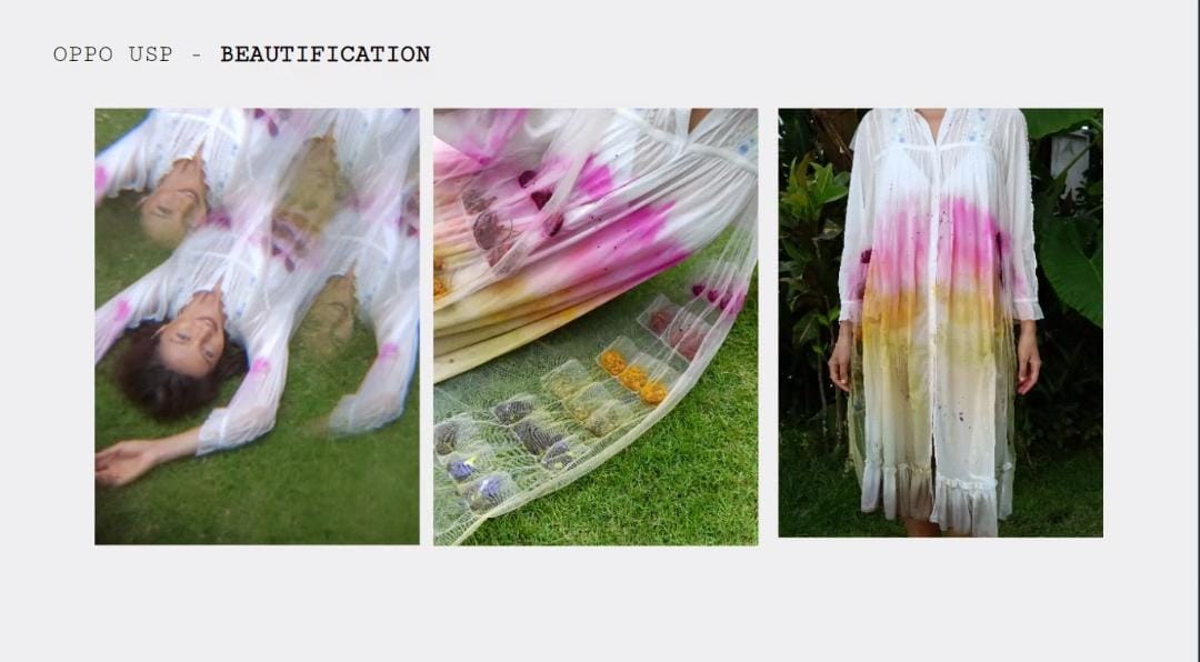 Salah satu karya foto Oppo Prodigy Sonia Eryka (content creator dan fotografer fashion)