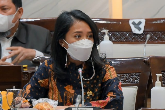 Anggota Komisi XI DPR RI Puteri Anetta Komarudin. 
