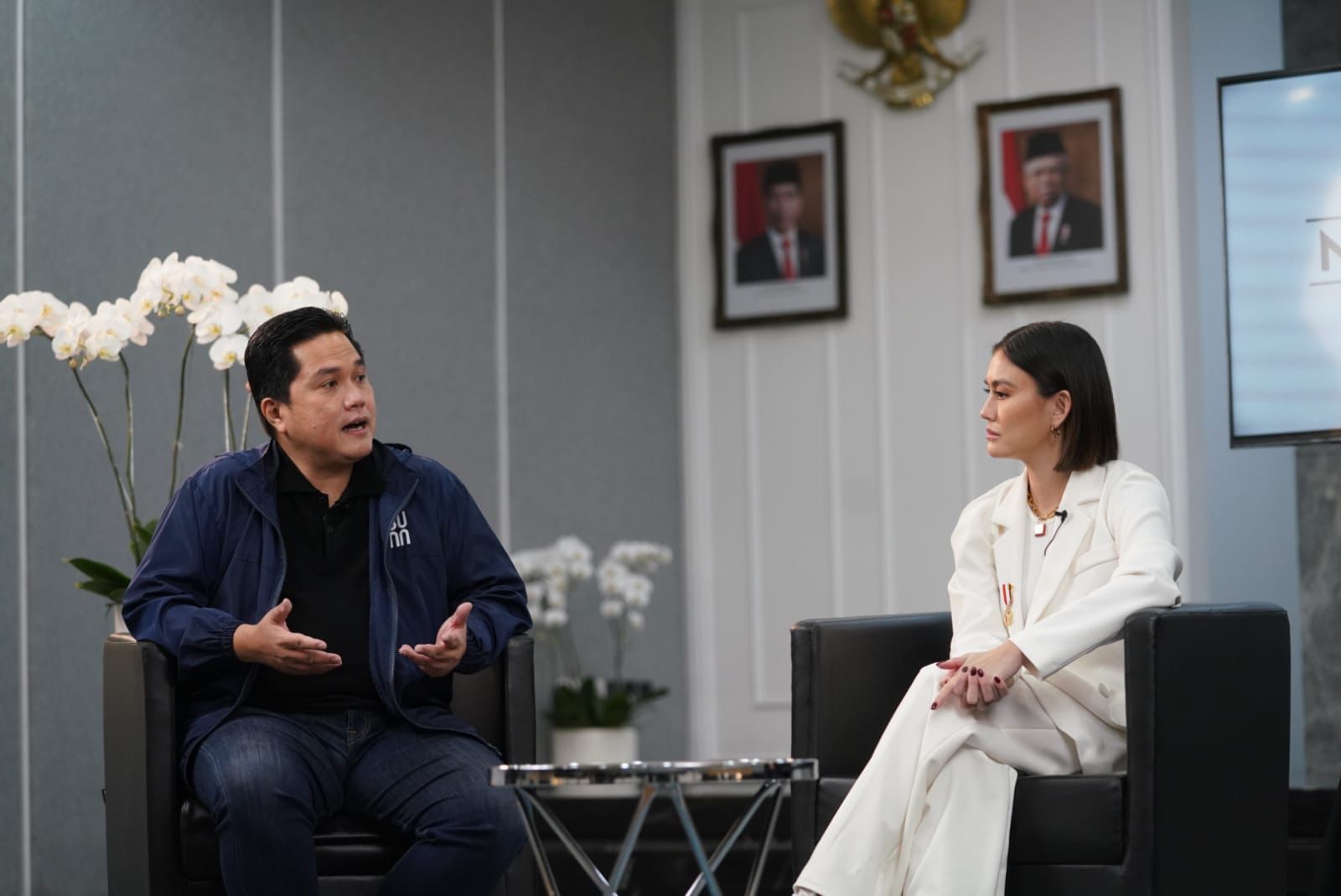 Erick Thohir dan Agnez Mo berbagi inspirasi sukses
