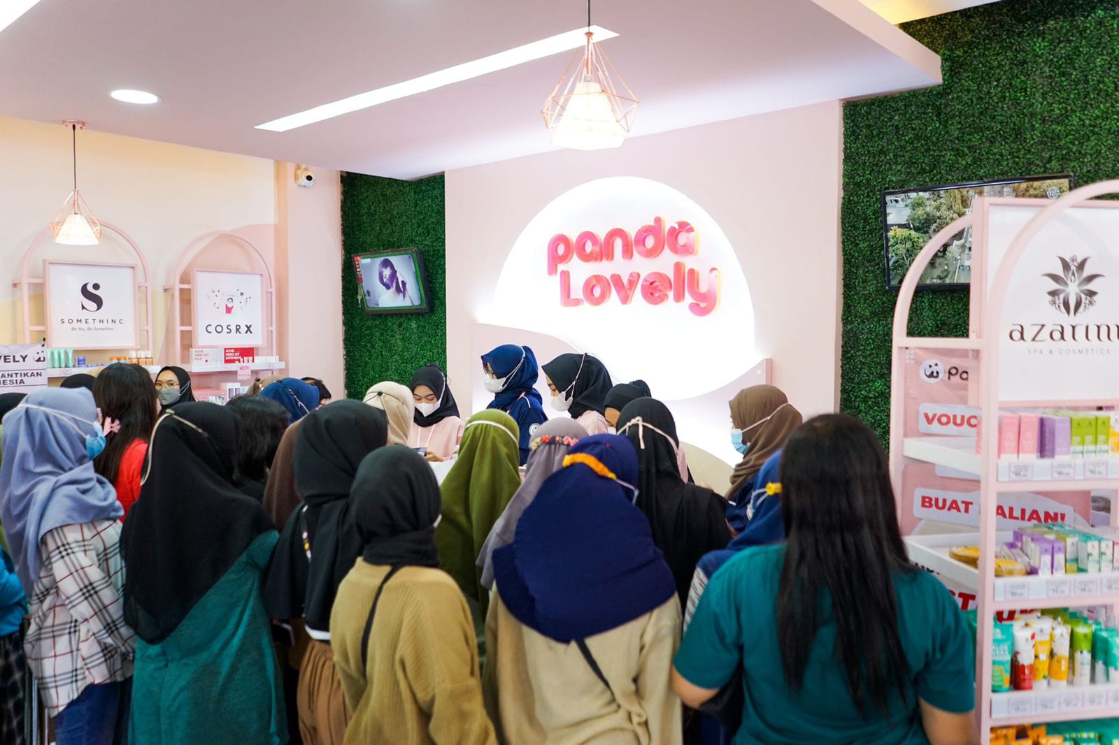 Salah satu gerai Panda Lovely di Jawa Timur.