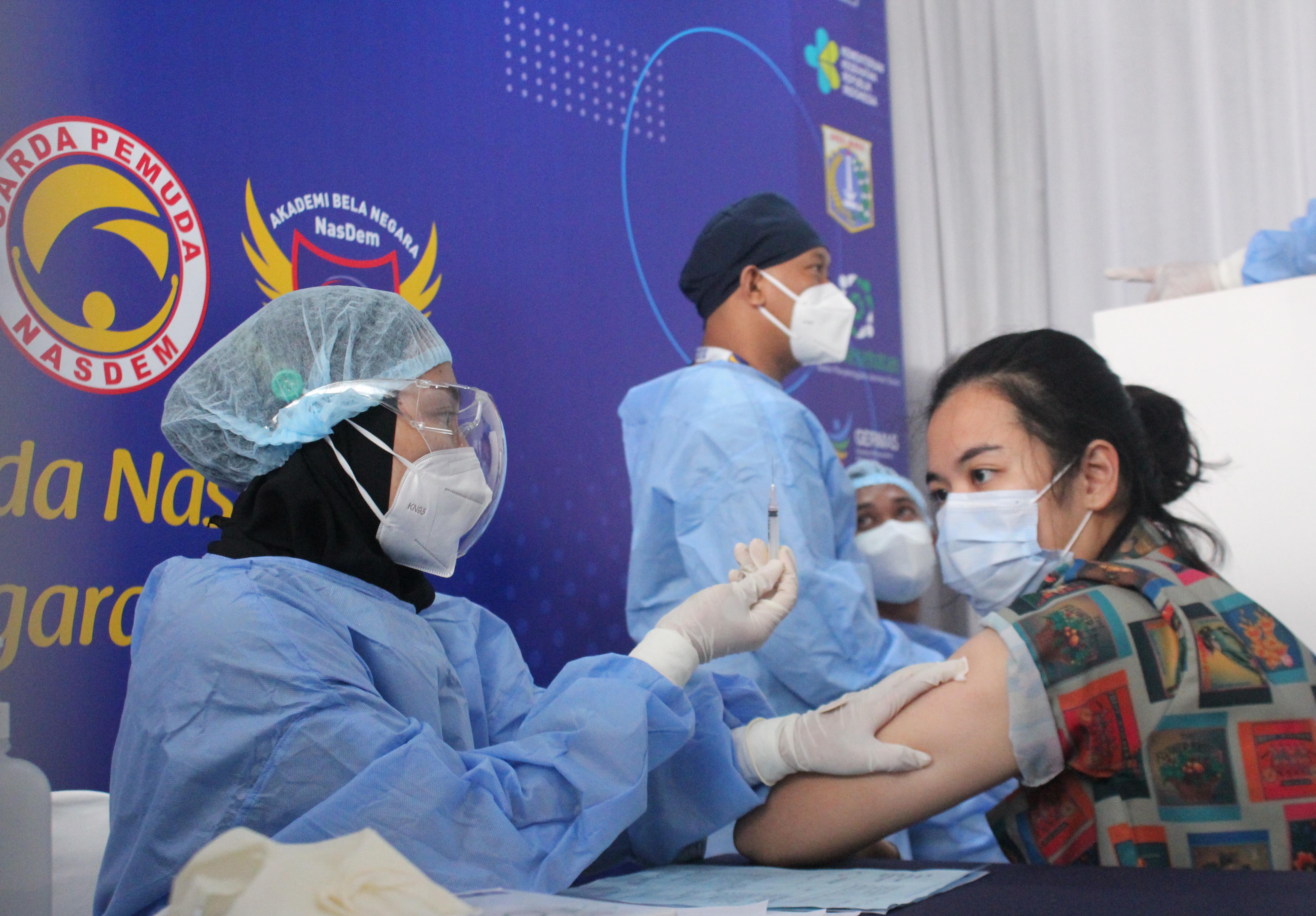 Garda Pemuda Nasdem gelar Pemuda Siaga Pandemi (PSP) Bervaksin