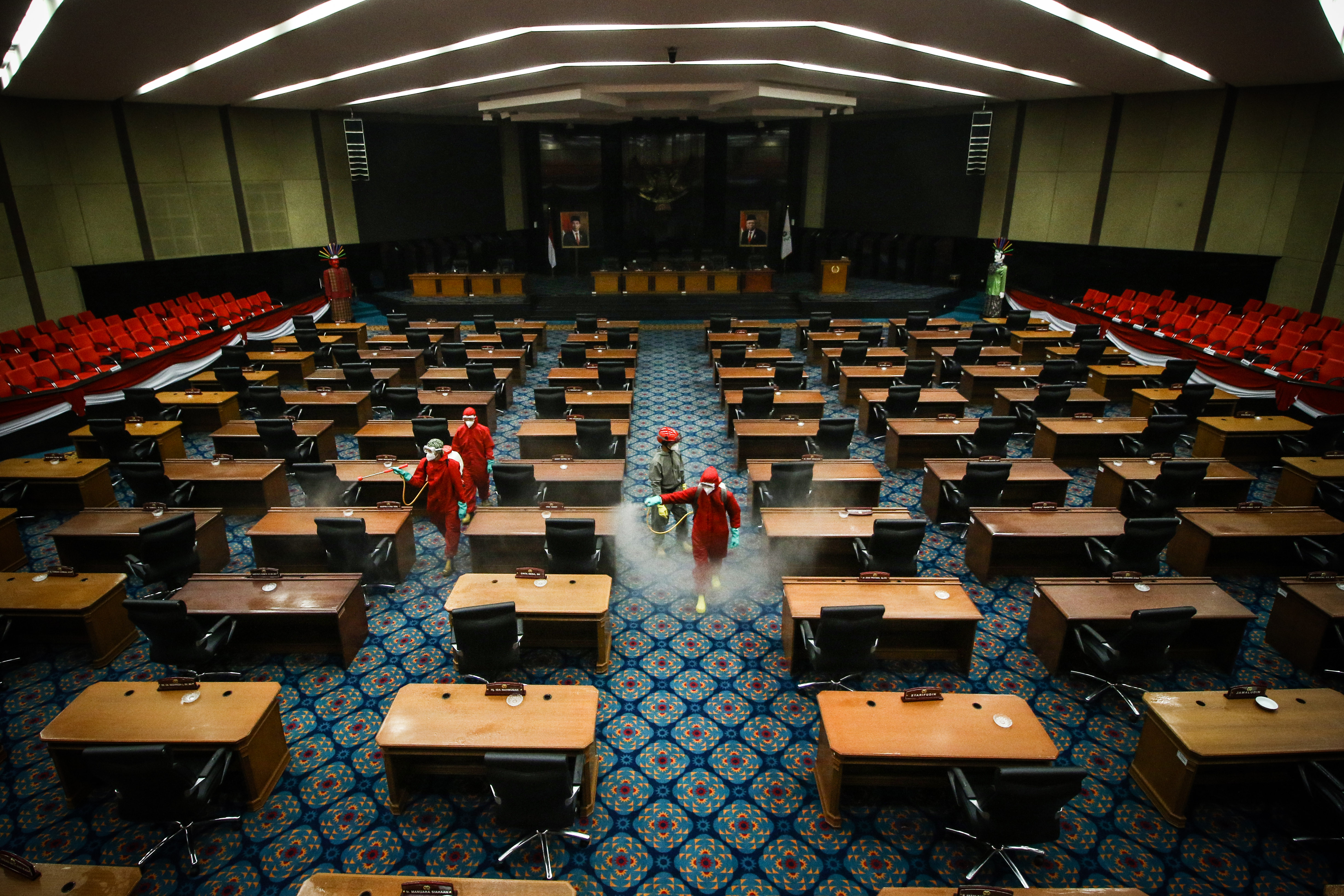 Ruang rapat paripurna DPRD DKI Jakarta