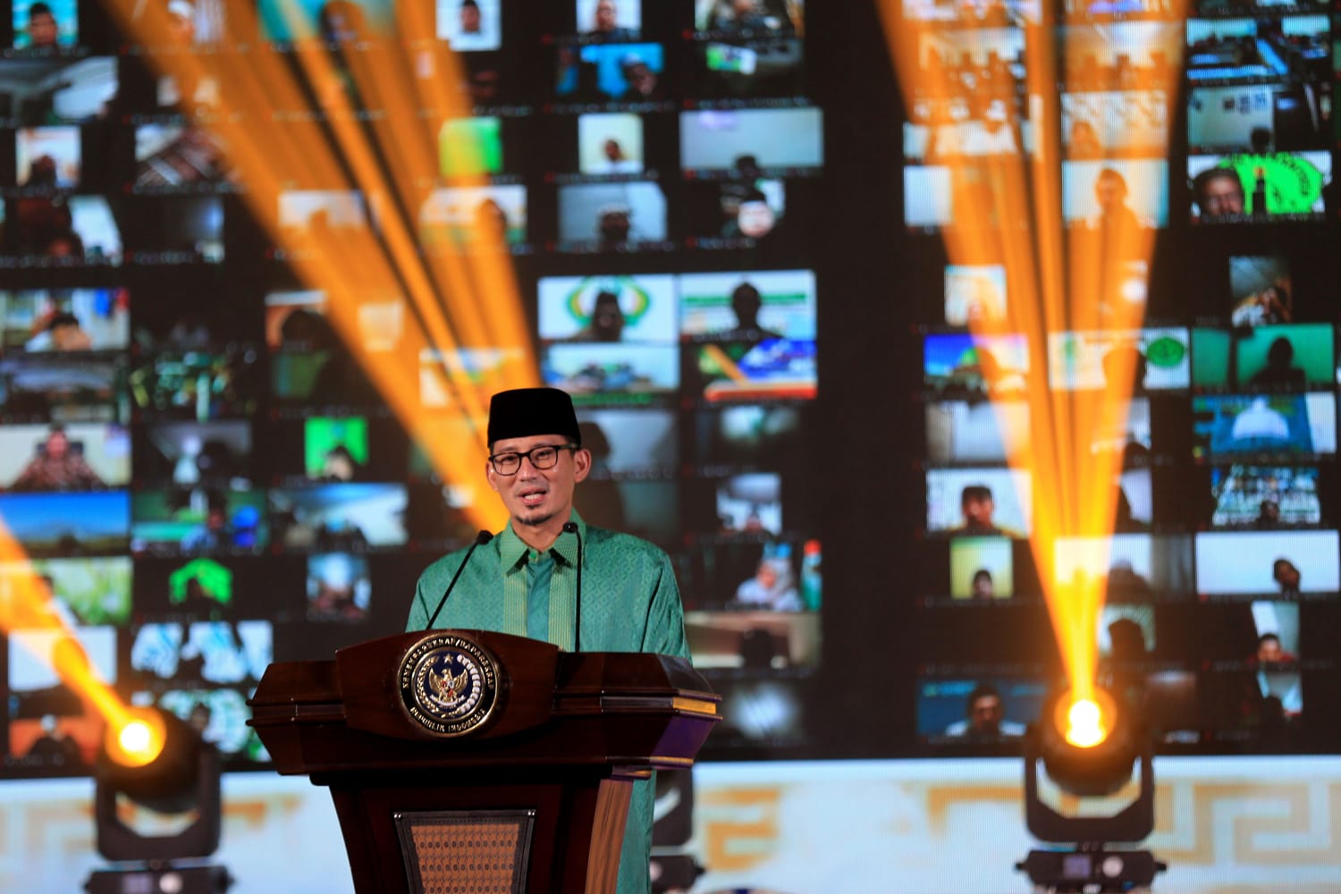 Menteri Pariwisata dan Ekonomi Kreatif Sandiaga Uno.