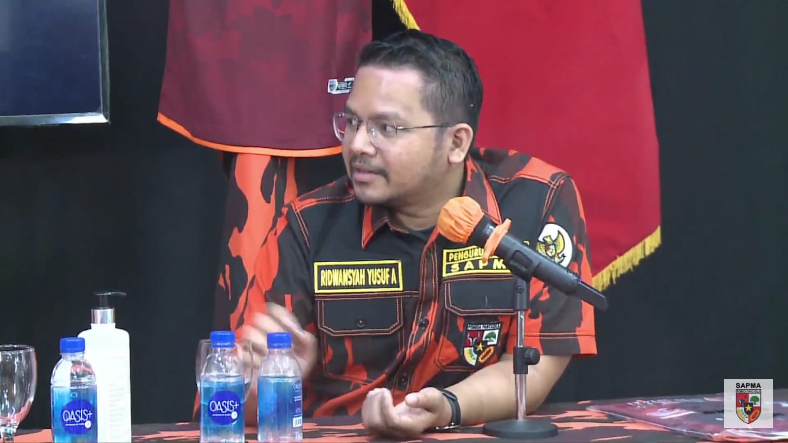 Ketua Umum KNPI Jawa Barat terpilih Ridwansyah Yusuf Achmad