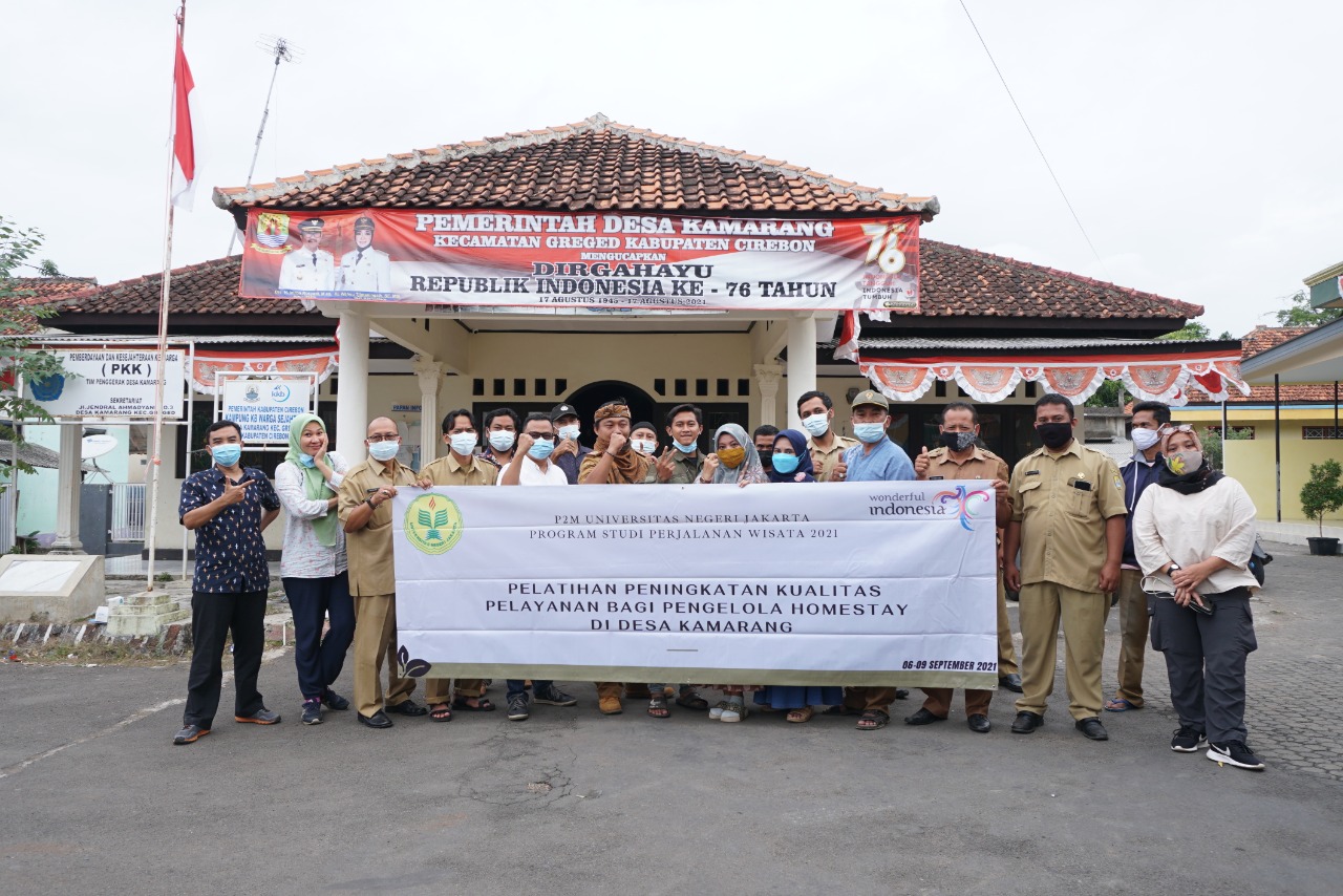 Prodi Perjalanan Wisata Universitas Negeri Jakarta terus melakukan pendampingan bagi desa wisata. 