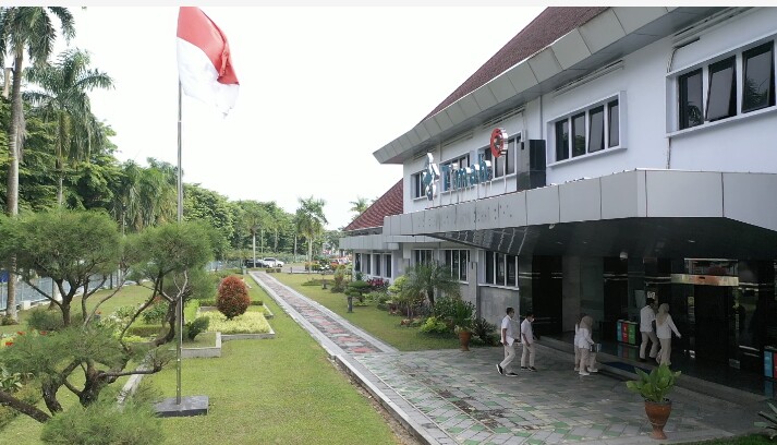 Kantor pusat PT Timah, Jalan Jendral Sudirman,  Pangkalpinang, Babel,