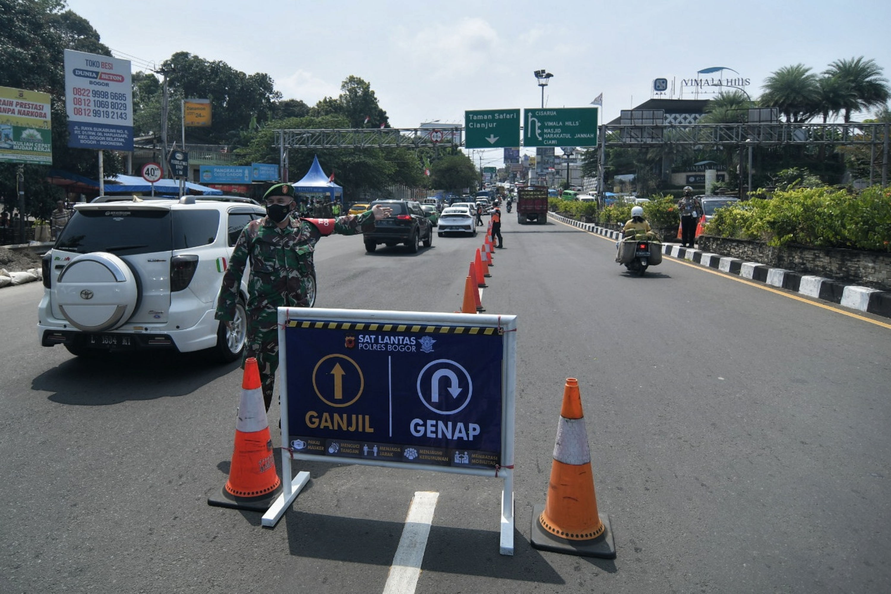 ujicoba peraturan ganjil genap