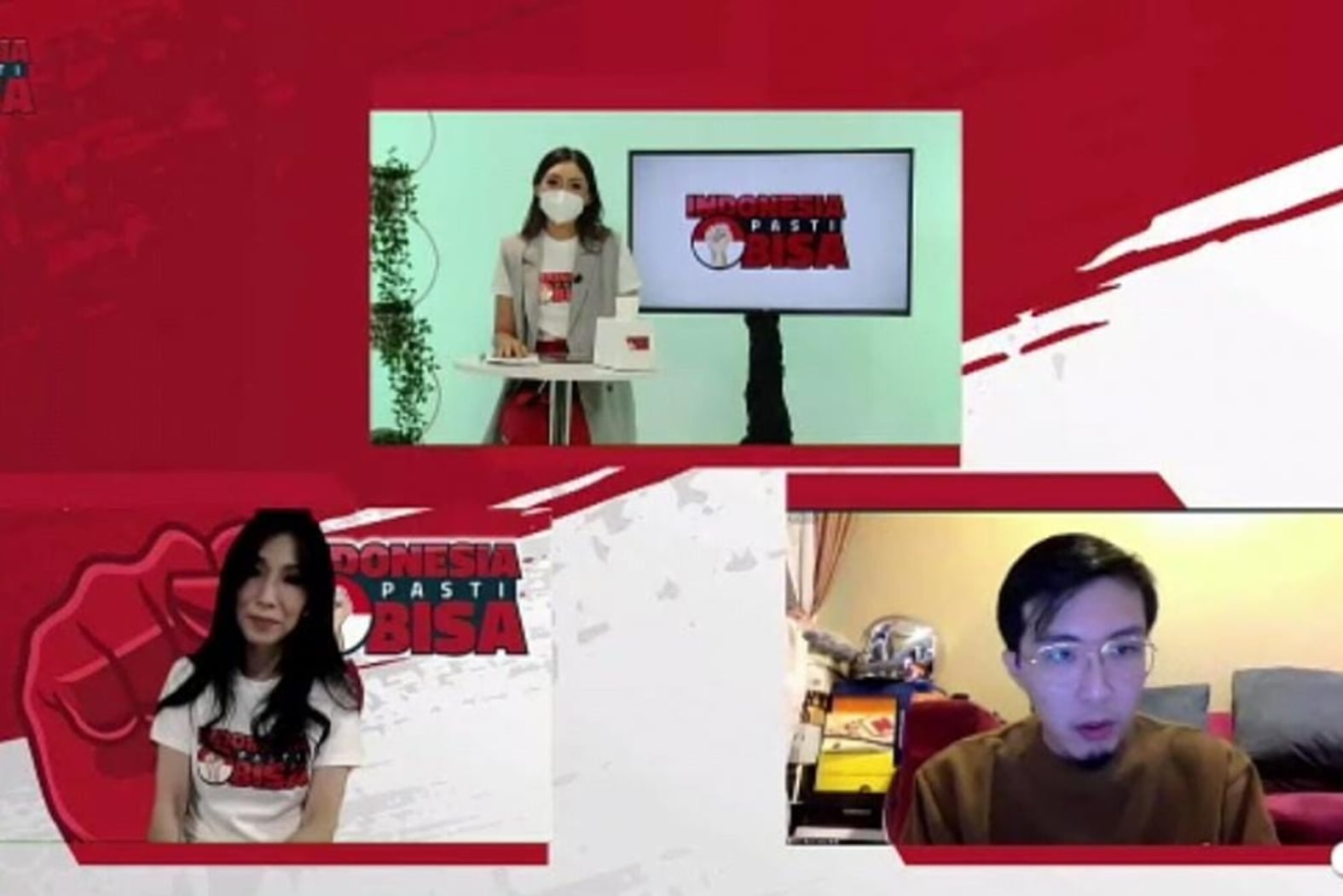 Webinar Gerakan Indonesia Pasti yang bertajuk Vaksin Covid-19: Jenis, Perbedaan, dan Panduan KIPI, Rabu (1/9).