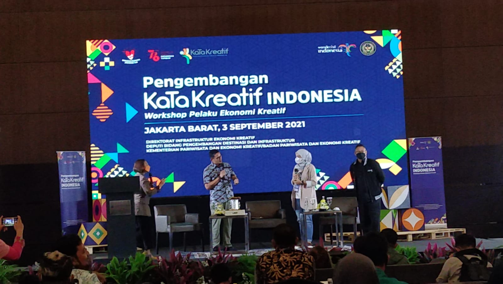 Pelatihan Kata Kreatif diikuti 45 UMKM di wilayah Jakarta Barat.
